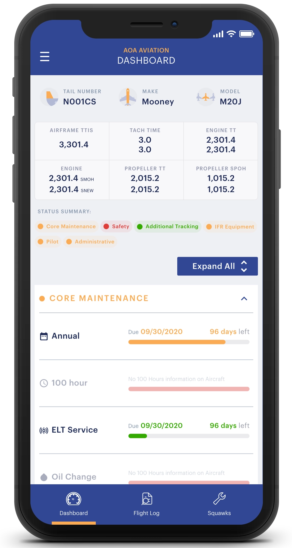 Crewchief Dashboard